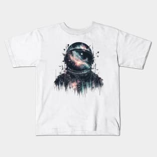 Dark Fantasy Music Spaceman Kids T-Shirt